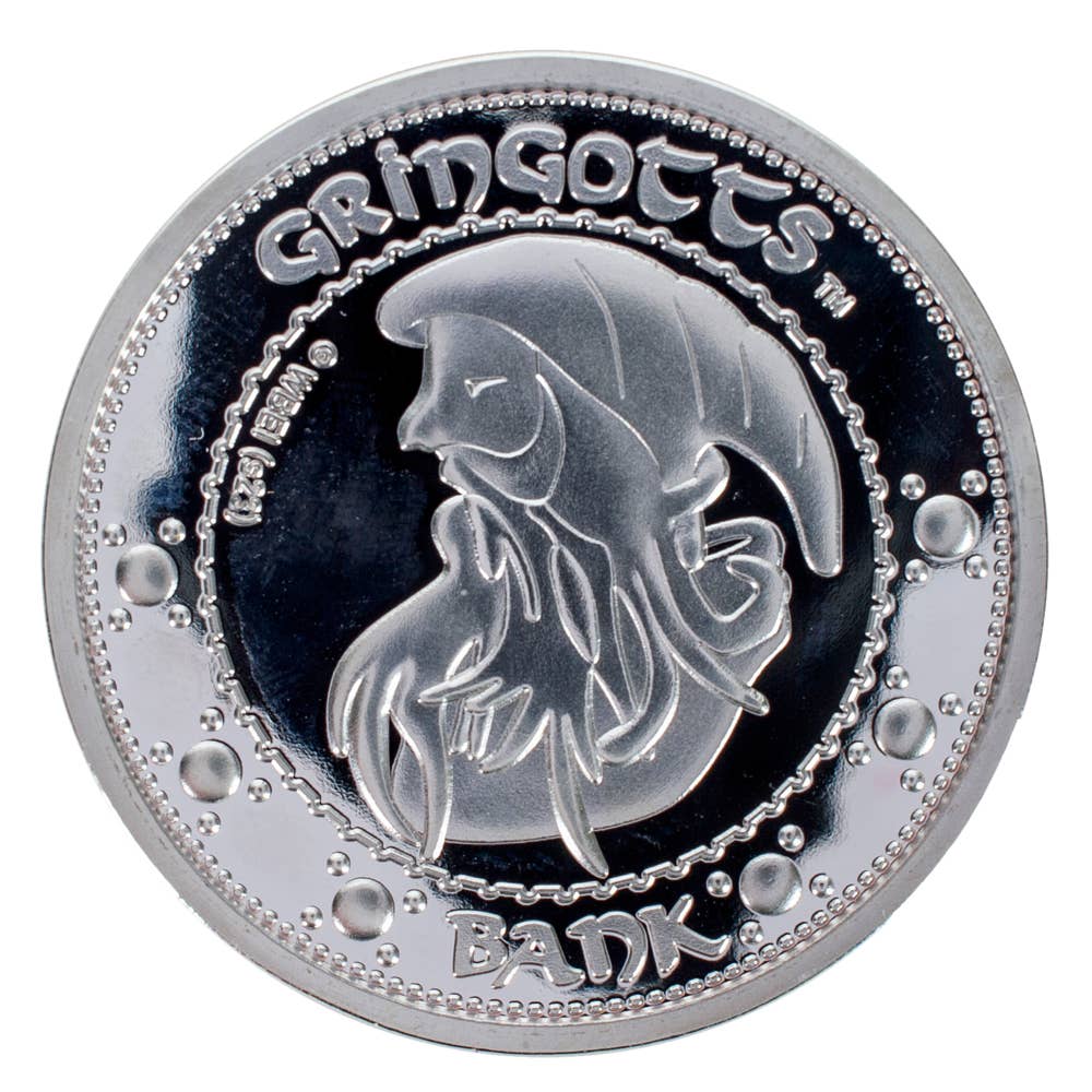 Harry Potter : collection de répliques de pièces de monnaie Gringotts