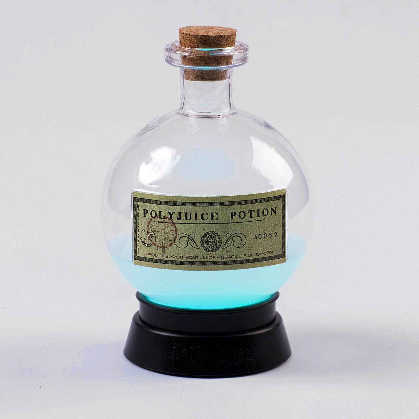 Lampe à potion magique Harry Potter « POLYJUICE POTION » de Close Up GmbH, illuminant l'espace avec ses 7 couleurs fascinantes.