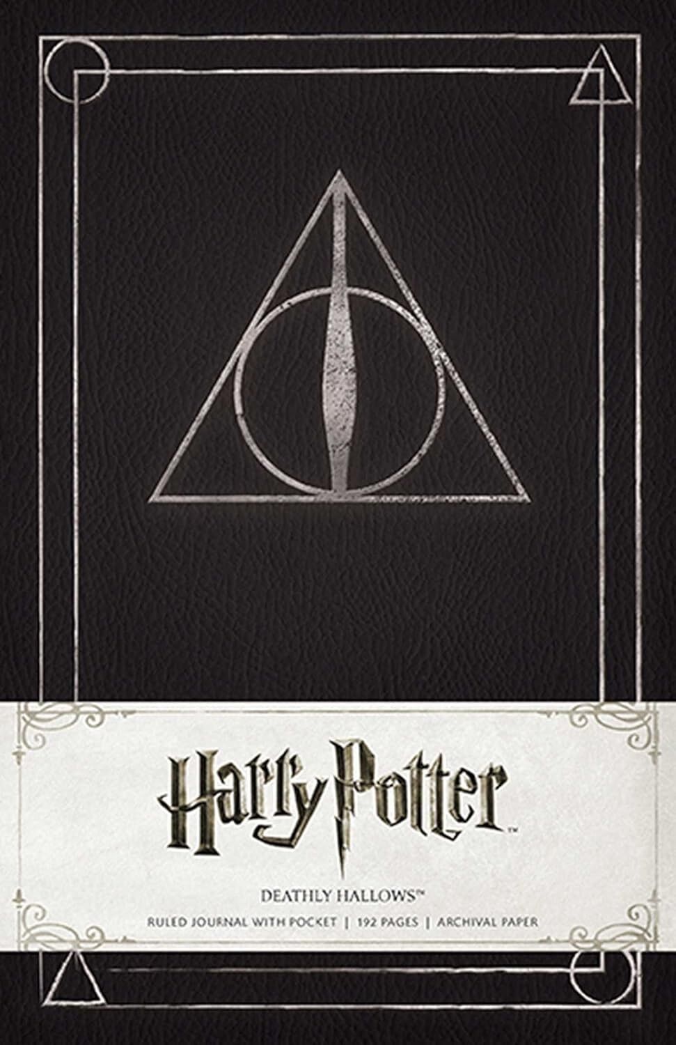 Journal à couverture rigide ligné Harry Potter : Les Reliques de la Mort Insight Editions