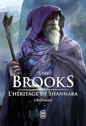 Couverture du livre L’Héritage de Shannara – Anthologie, une épopée fantastique de magie et d'aventure, adaptée sur Netflix, mettant en scène le jeune Par Ohmsford dans sa lutte contre les forces obscures.