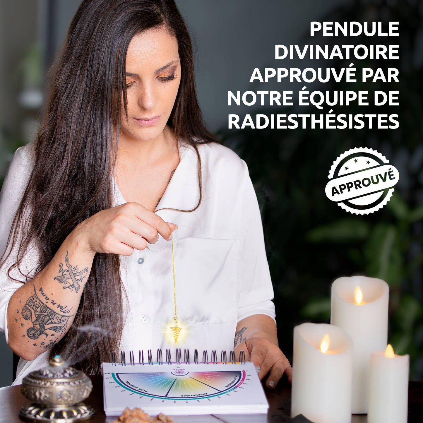 Guide d'initiation à la pratique du pendule + pendule offert