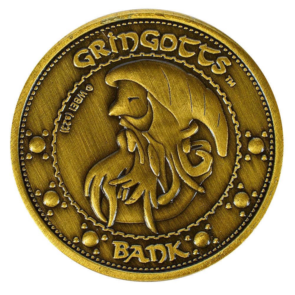 Harry Potter : collection de répliques de pièces de monnaie Gringotts