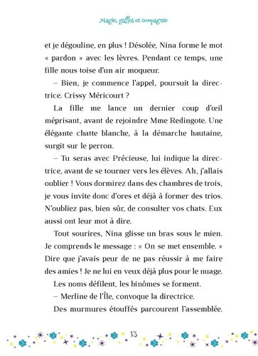 Scène magique de l'école de magie d'Avalon tirée de 'Chats & Sorcières Tome 1 : Magies, gaffes et compagnie' par AU BORD DES CONTINENTS.