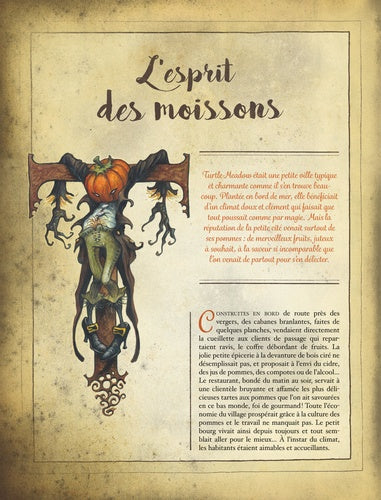 Illustration emblématique du personnage de l'Ankou dans Sombres féeries par AU BORD DES CONTINENTS, symbolisant la rencontre du fantastique et du macabre.