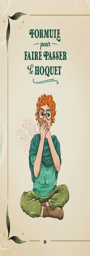 Détails de la qualité du papier et des dimensions du livre "Mes petites formules magiques" de AU BORD DES CONTINENTS, parfait pour une touche de magie.