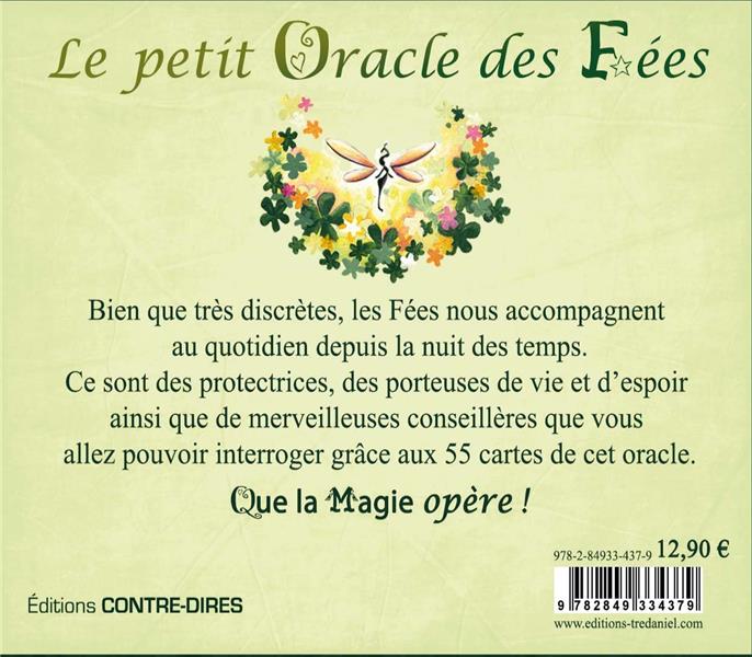 Cartes du Le Petit Oracle des Fées disposées, révélant des messages inspirants et connectés à l'univers féerique.