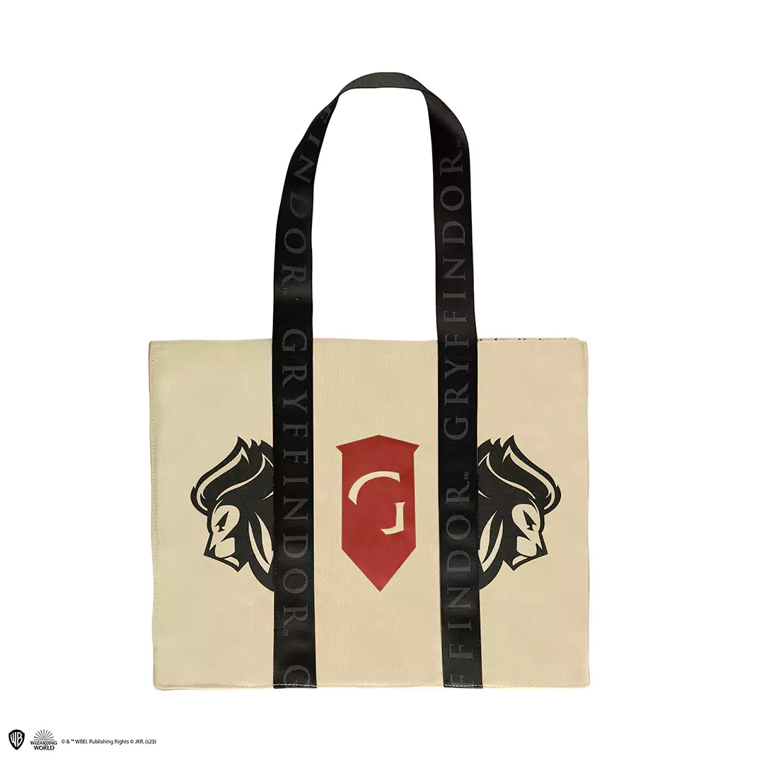 Tote Bag Deluxe Gryffondor - Harry Potter, un accessoire emblématique alliant style et passion pour les fans de la saga magique.
