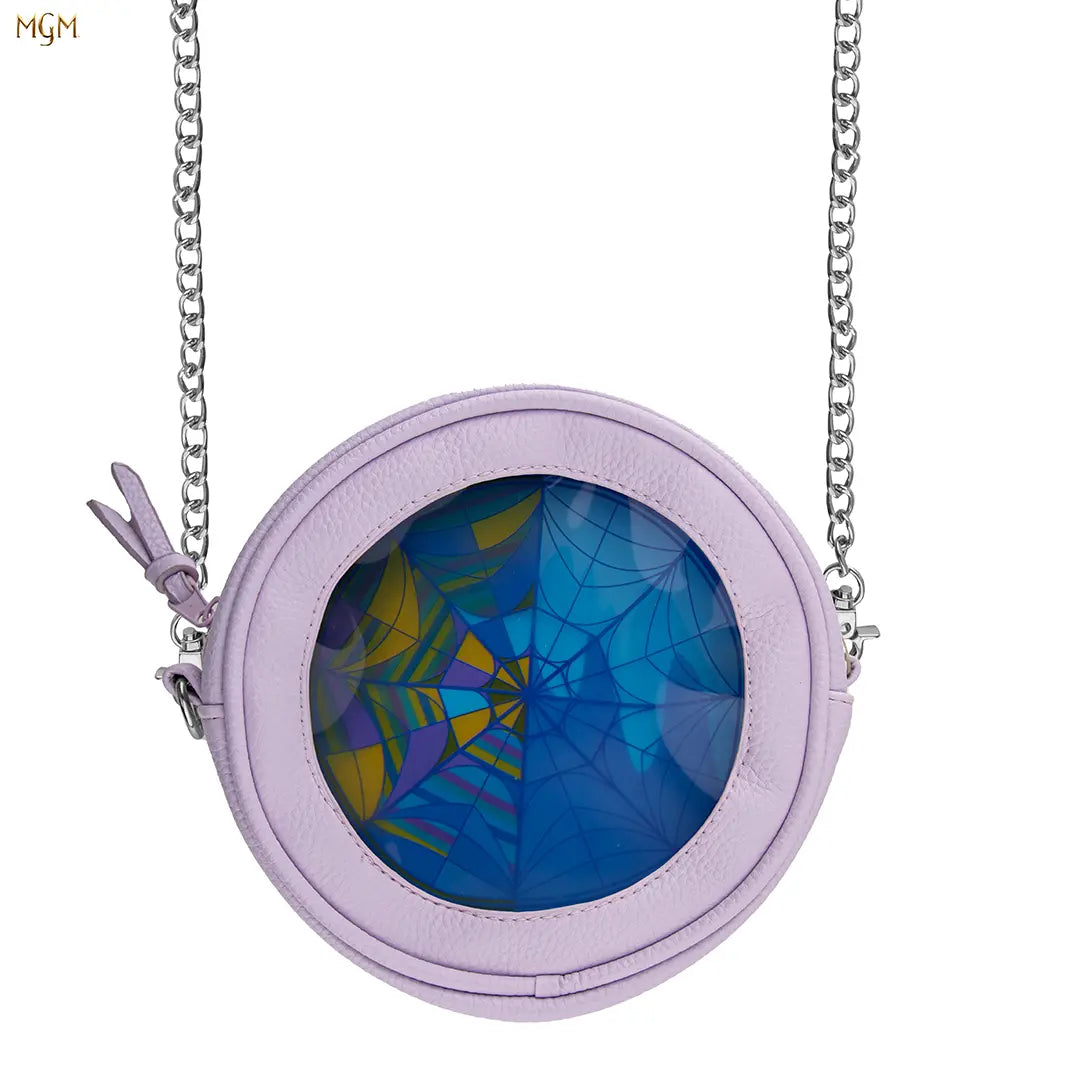 Sac bandoulière Vitrail de Wednesday et Enid : un accessoire moderne inspiré de l'univers fascinant de Wednesday Adams, alliant élégance et fonctionnalité.