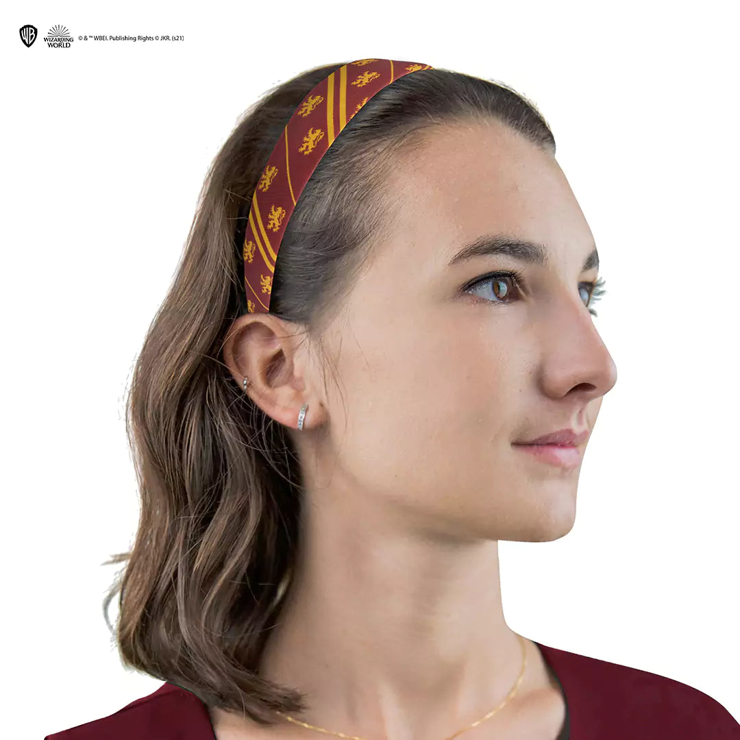Accessoires pour cheveux Gryffondor - Classique - set de 2 : serre-tête élégant avec les couleurs emblématiques de Gryffondor, parfait pour les fans de la saga magique.