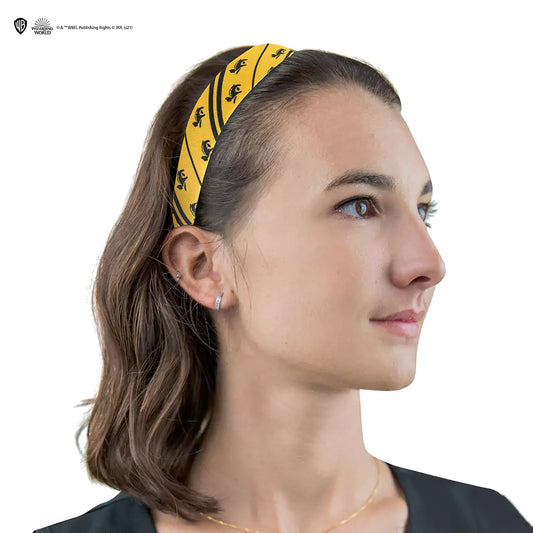 Accessoires pour cheveux Poufsouffle - Classique - serre-tête élégant en polyester pour les fans de sorcellerie.