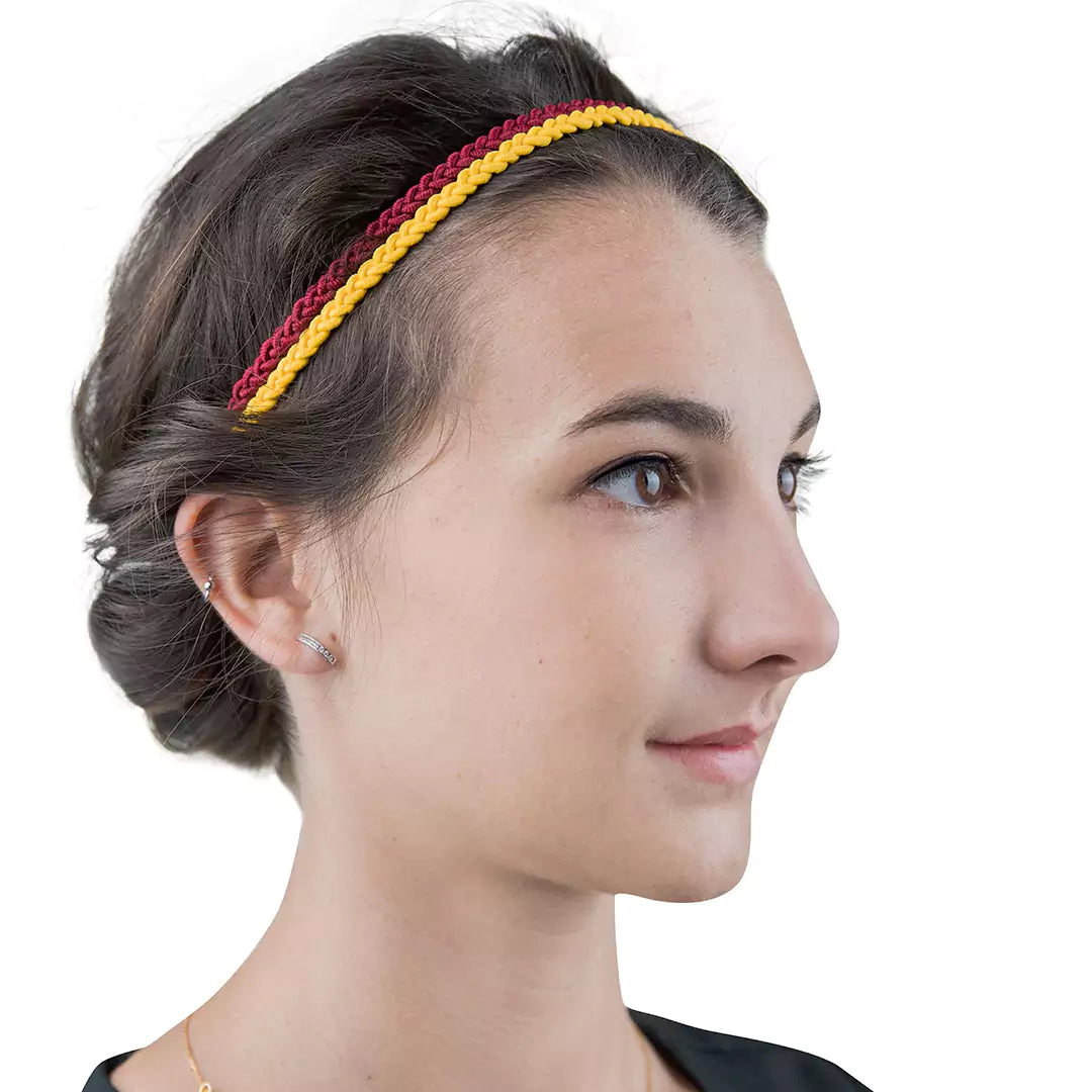 Accessoires pour cheveux Gryffondor - Trendy : double serre-tête élastique chic et pratique pour les fans de Poudlard.