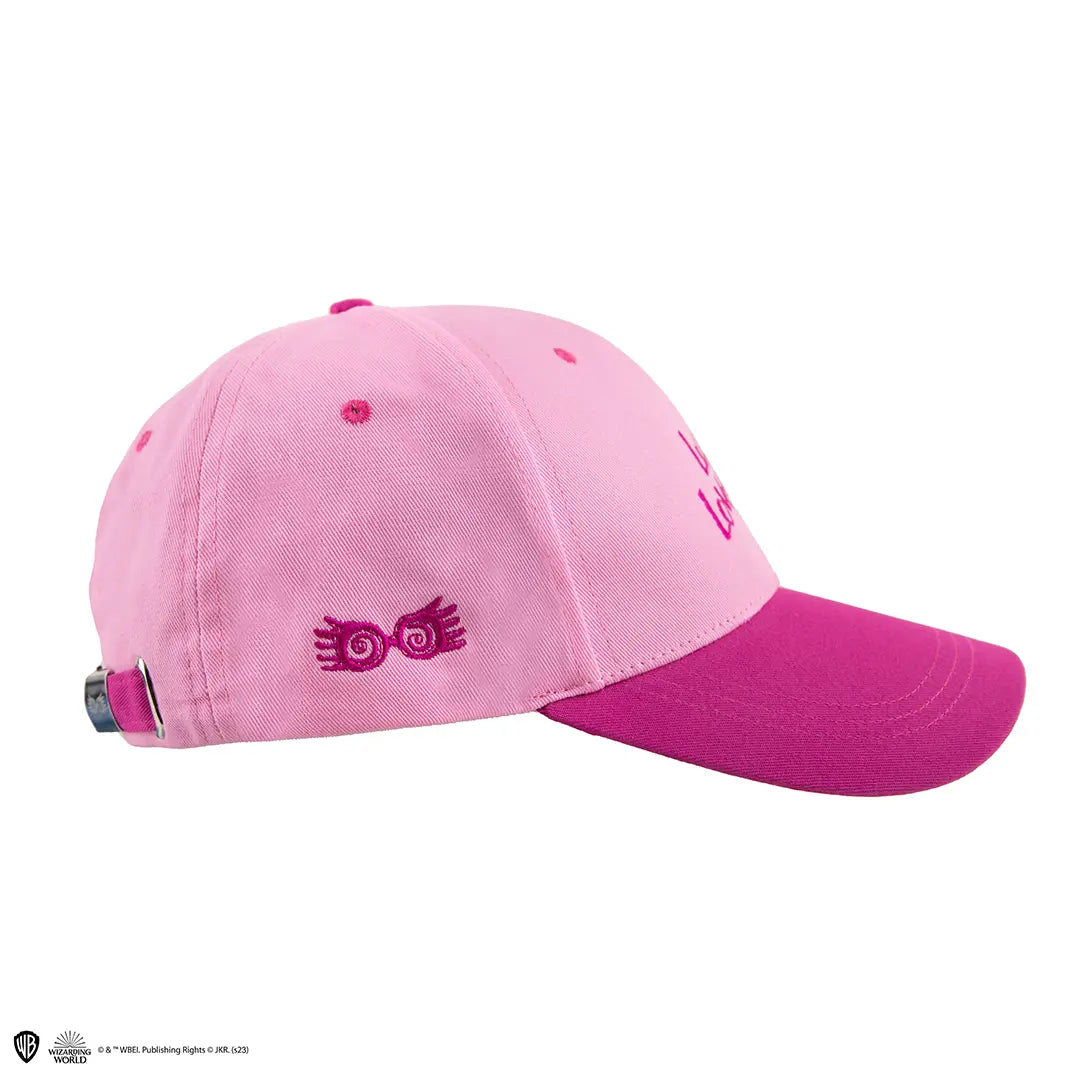 Casquette Luna Lovegood - Harry Potter sur un fond coloré, idéale pour les fans souhaitant faire une déclaration de style.