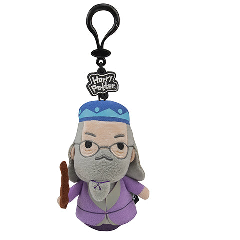 Porte-clés peluche Albus Dumbledore, un accessoire magique pour les fans de Harry Potter, représentant le célèbre sorcier en peluche douce.