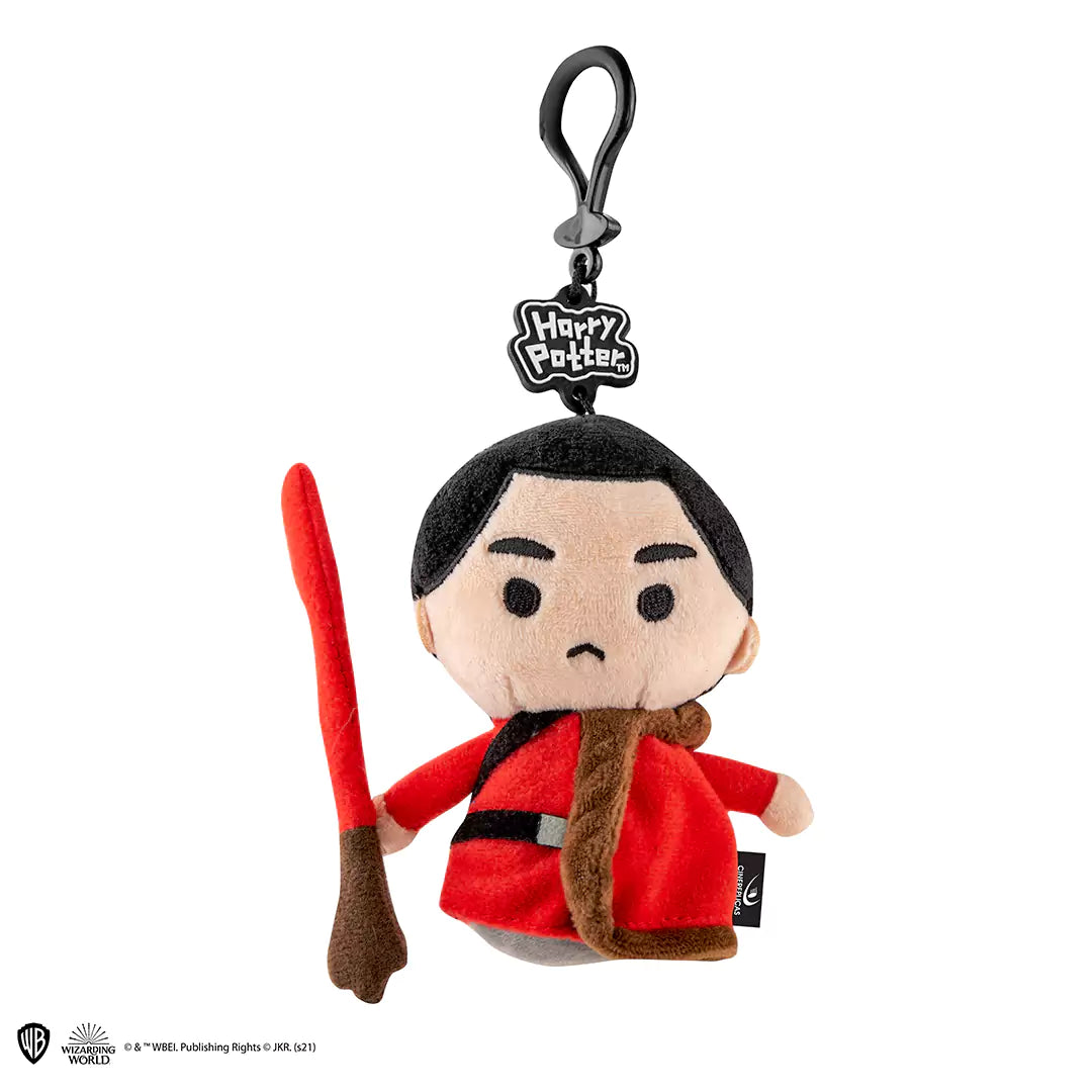 Porte-clés peluche Viktor Krum, un accessoire magique en peluche représentant le célèbre personnage, idéal pour les fans de la saga.