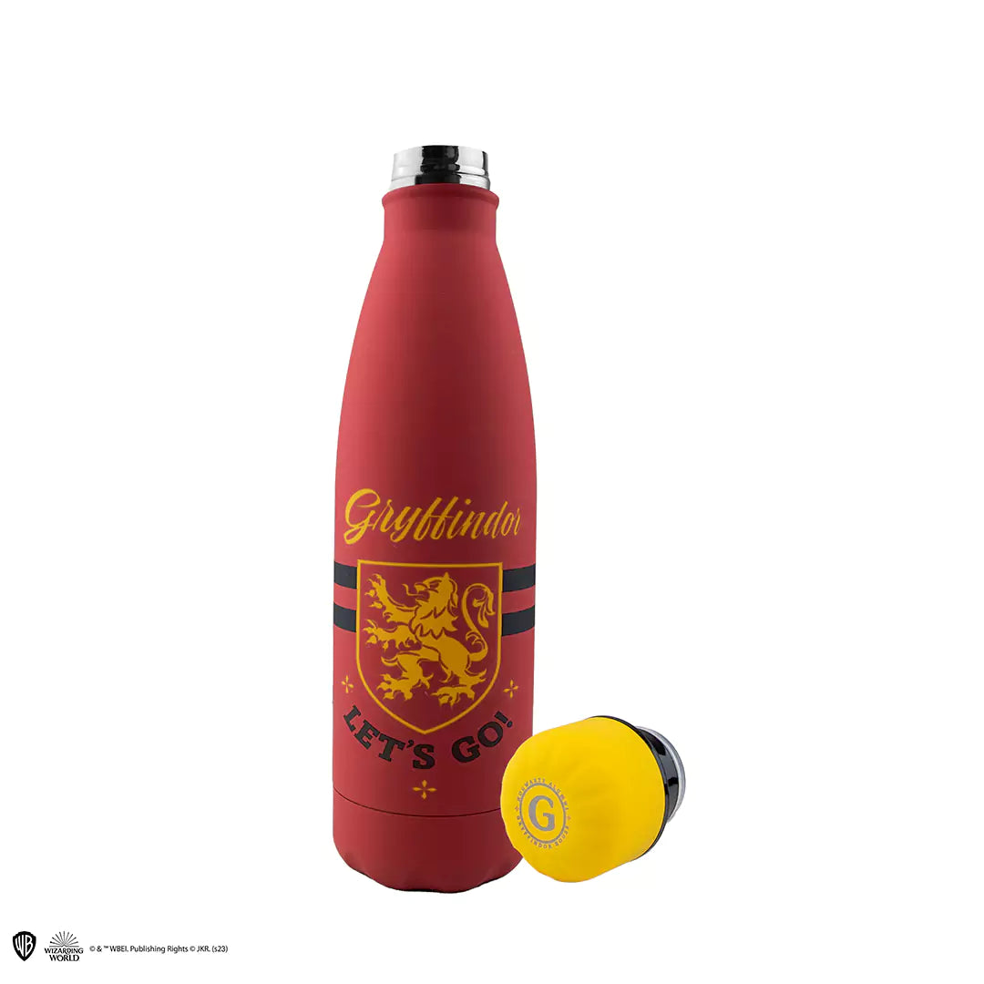 Bouteille Gryffondor Let’s Go 500ml - Harry Potter avec design élégant et couleurs de la maison Gryffondor.