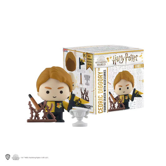 Détails exquis de la figurine Gomee - Cedric Diggory Coupe des trois sorciers - Harry Potter, mettant en valeur son design réaliste et captivant.