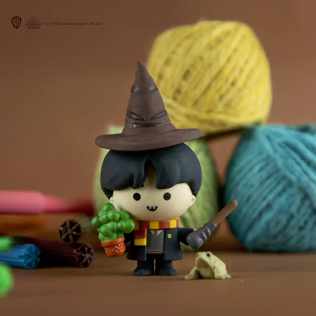 Figurine Gomee - Neville Londubat de Harry Potter, une pièce artisanale en gomme de haute qualité, mesurant 6 cm, parfaite pour les collectionneurs et les fans de la série.