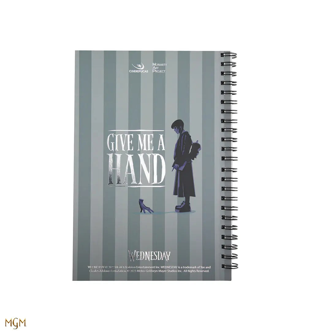 Intérieur du carnet à spirales 'This is my writing time - Wednesday', conçu pour inspirer votre créativité lors de chaque écriture.