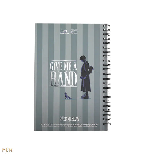 Intérieur du carnet à spirales 'This is my writing time - Wednesday', conçu pour inspirer votre créativité lors de chaque écriture.