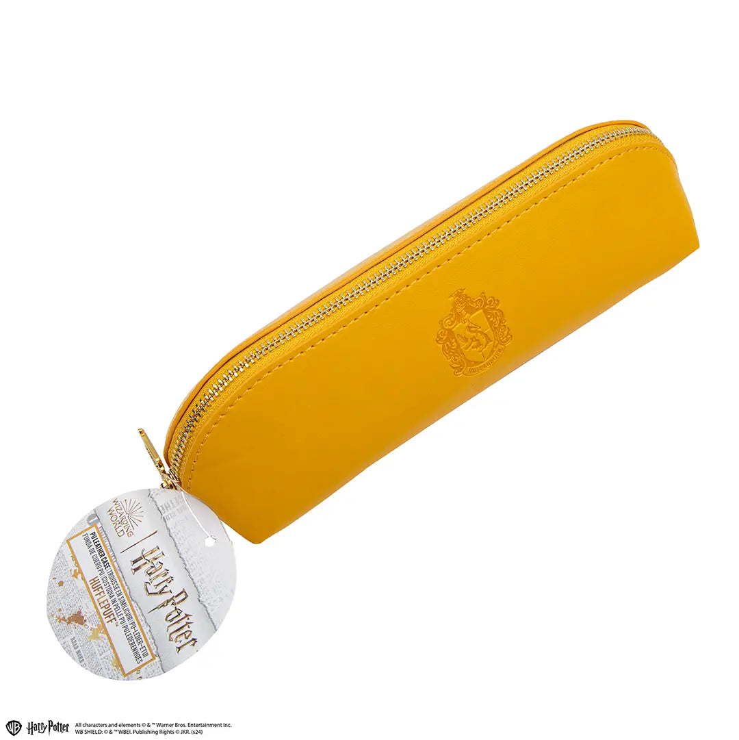 Trousse Poufsouffle - Harry Potter, parfaite pour ranger vos fournitures avec style tout en affichant votre appartenance à Poufsouffle.