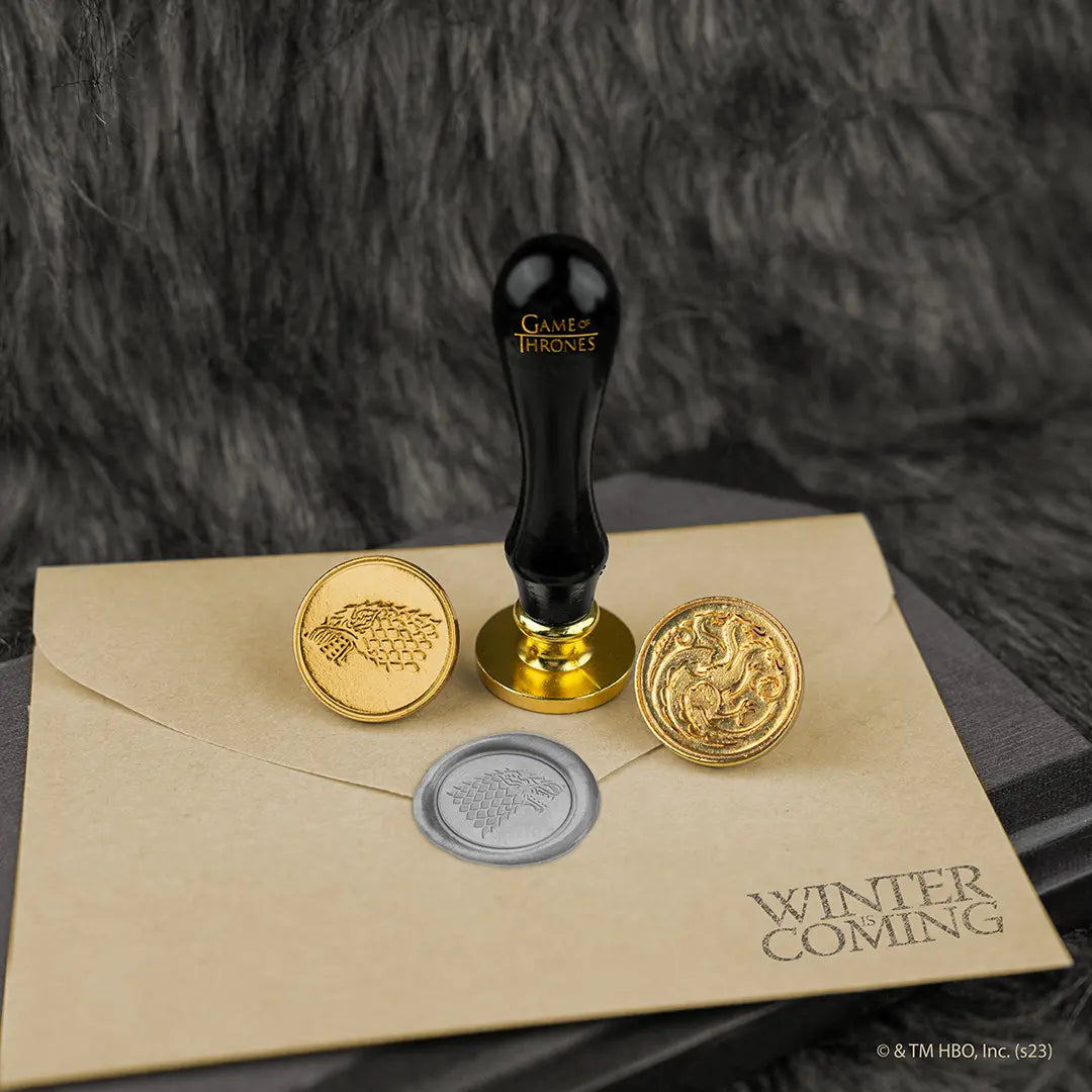 Cachets de cire Game of Thrones, apportez une dimension royale à vos lettres avec cet accessoire fascinant.