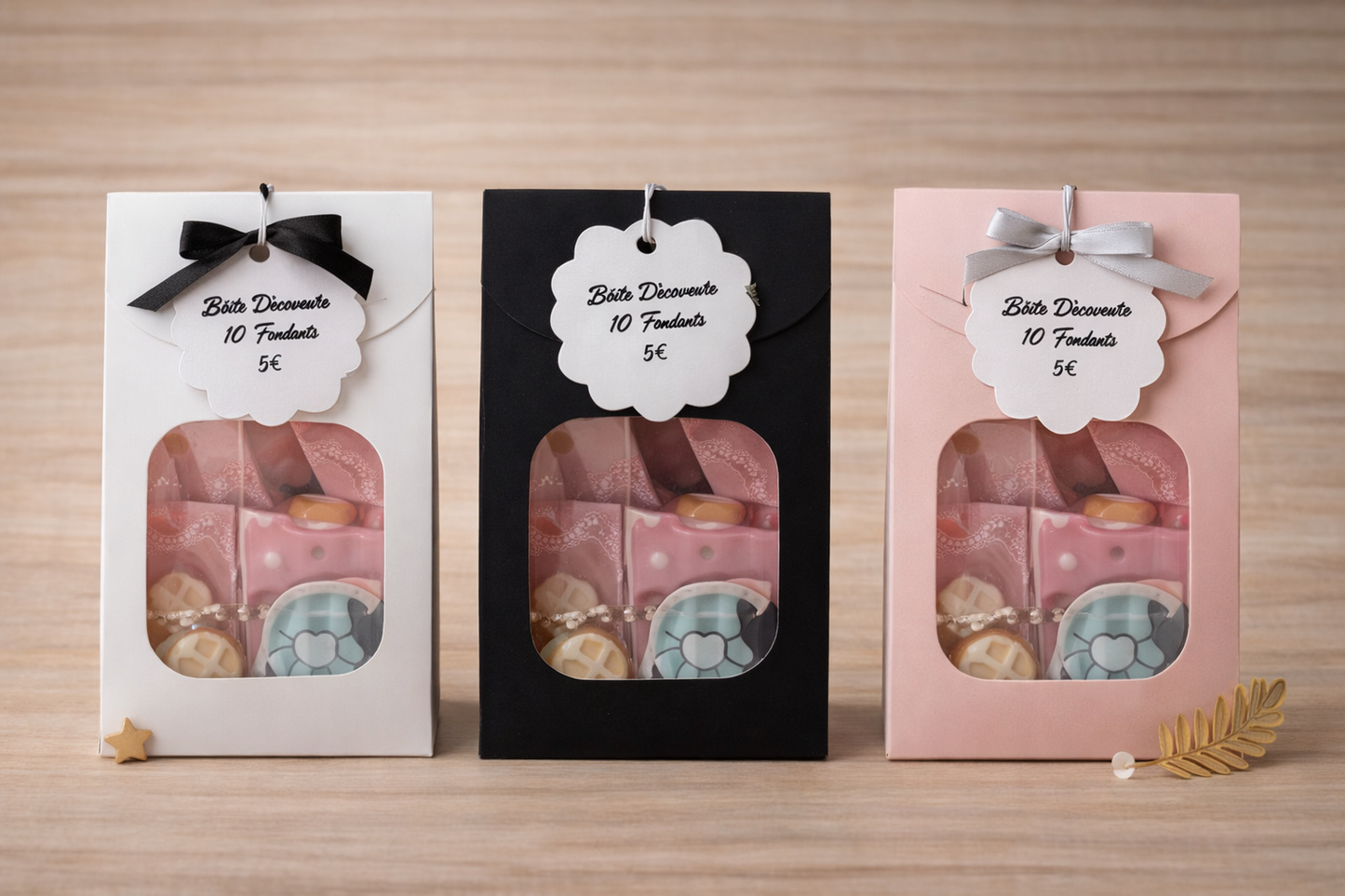 Fondants Parfumés – Les Étincelles de Noëmie, créations artisanales uniques en cire végétale, offrant une expérience olfactive inoubliable et enrichissant votre environnement.