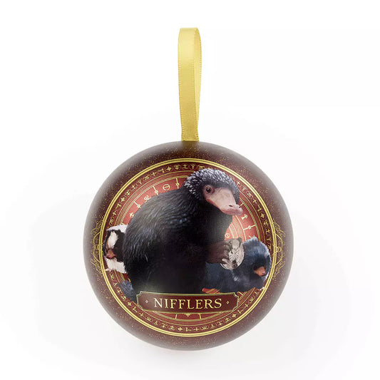 Boule de Noël Niffleur - Collier - Harry Potter, une décoration féerique pour un sapin enchanteur avec un design inspiré de la magie.
