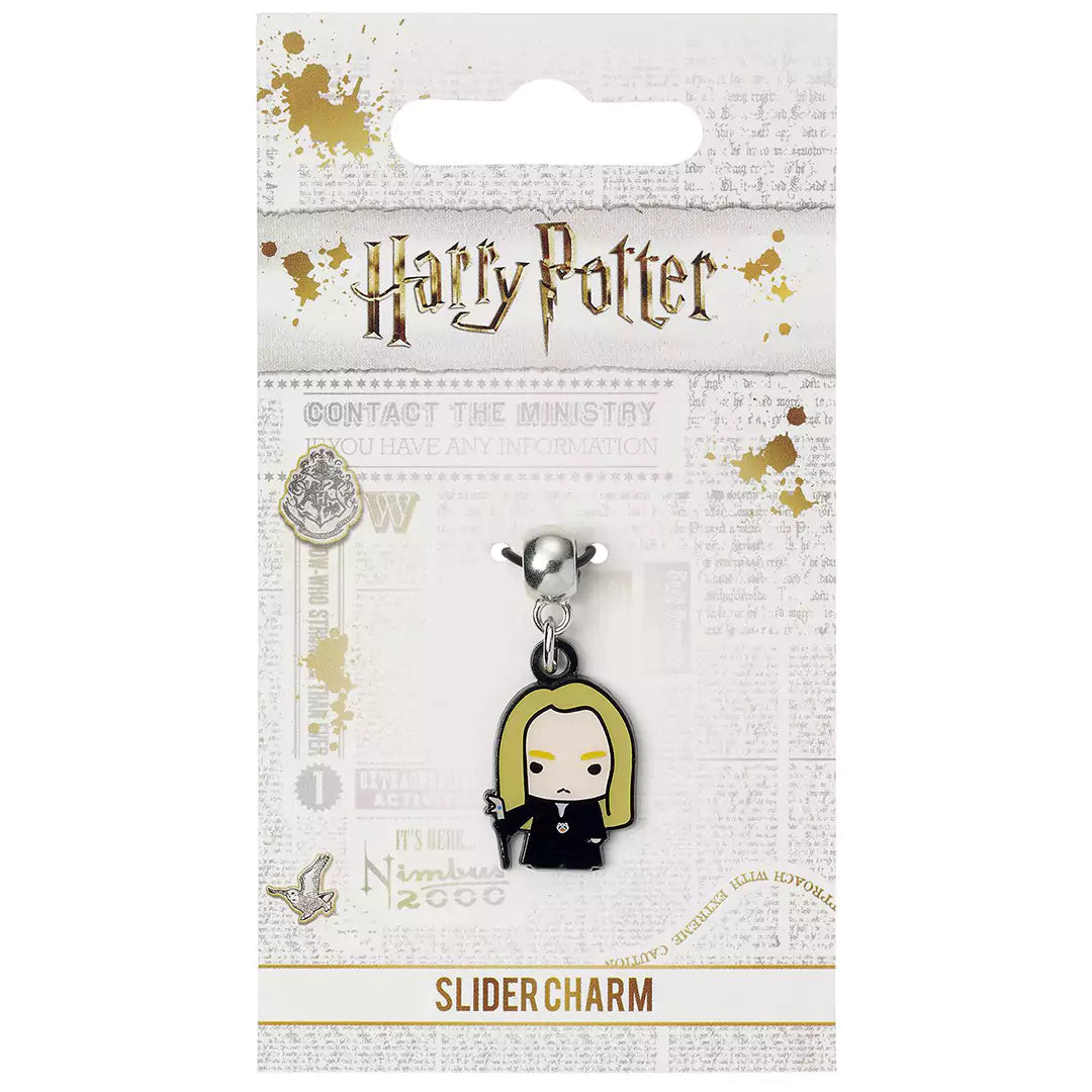 Charm Lucius Malfoy - Harry Potter, un accessoire élégant pour personnaliser vos bracelets et colliers, ajoutant une touche de magie à votre collection.