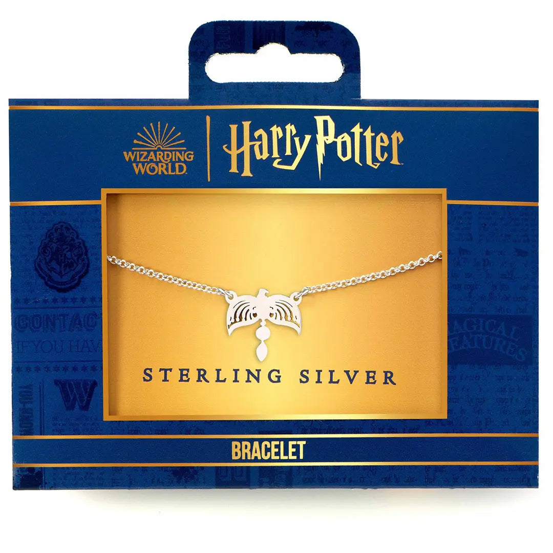Bracelet Charm Diadème de Serdaigle en Argent 925 - Harry Potter, élégant bijou symbolisant la maison Serdaigle, idéal pour les fans de la saga.