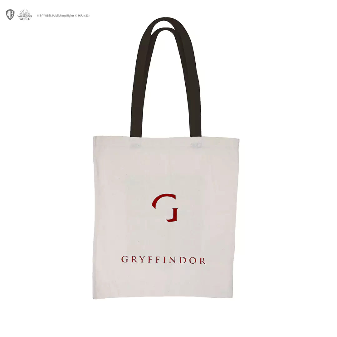 Tote Bag - Blason de Gryffondor - Harry Potter, idéal pour afficher votre passion pour la magie tout en restant tendance avec un espace généreux.