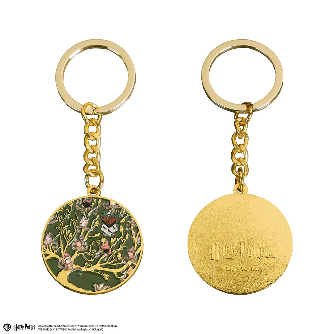 Porte-clés La Famille Black en alliage de zinc, élégant et moderne, idéal pour organiser vos clés avec style.