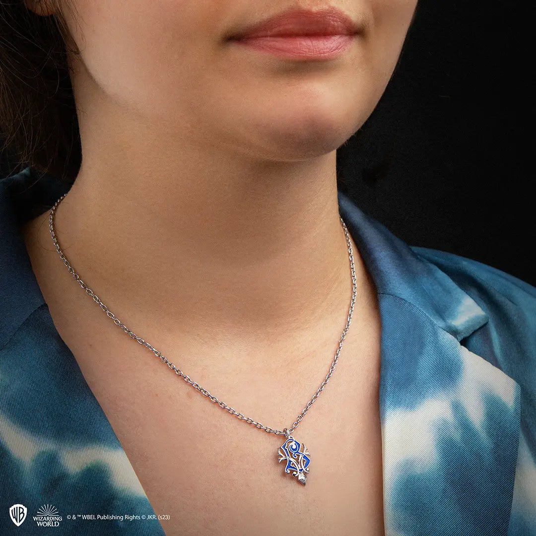 Collier Beauxbatons - Harry Potter, bijou chic avec un design unique, idéal pour toute occasion, représenté par un pendentif en laiton.