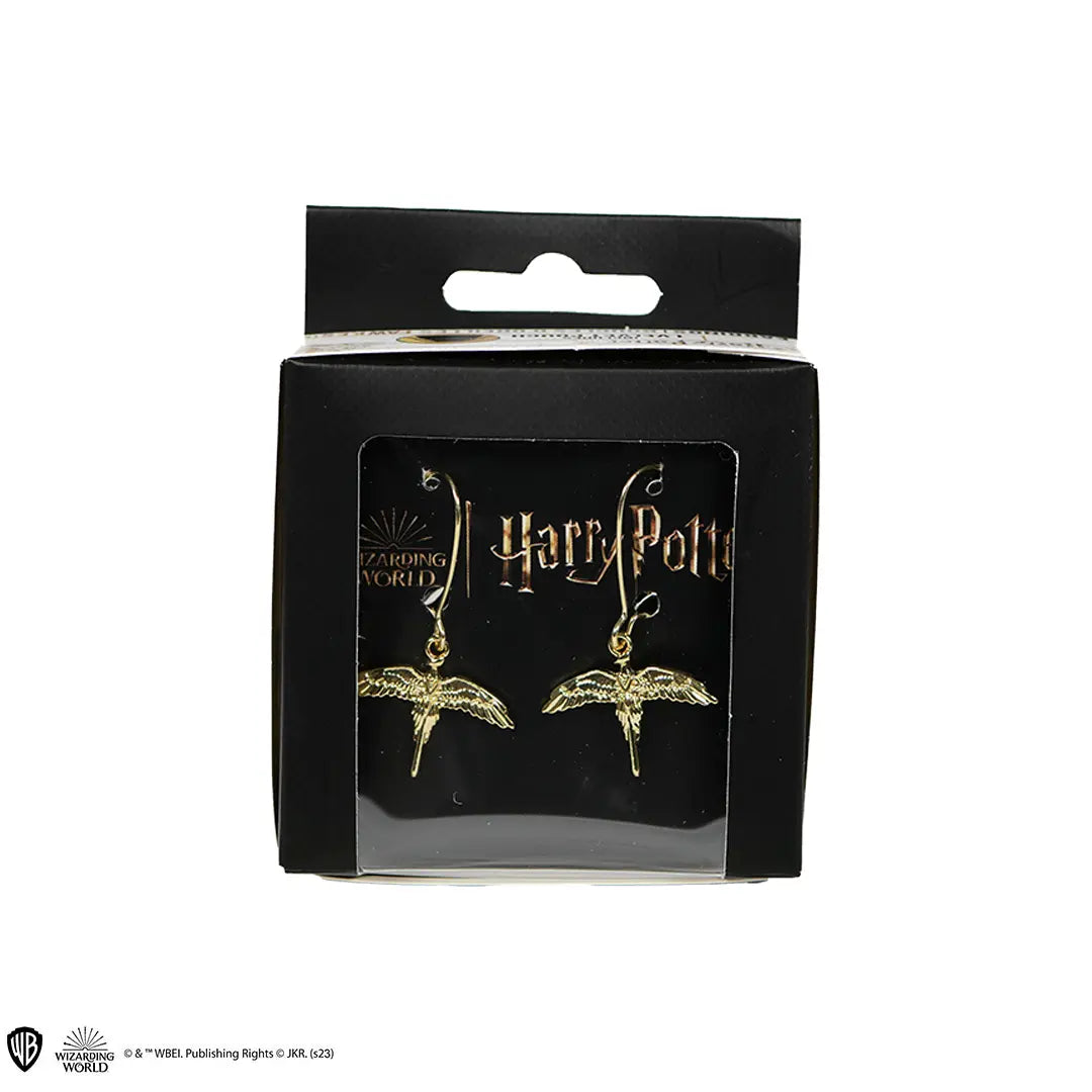 Boucles d’oreilles Fumseck - Harry Potter, un accessoire magique qui allie élégance et passion pour la saga, parfait pour tous les fans de magie.