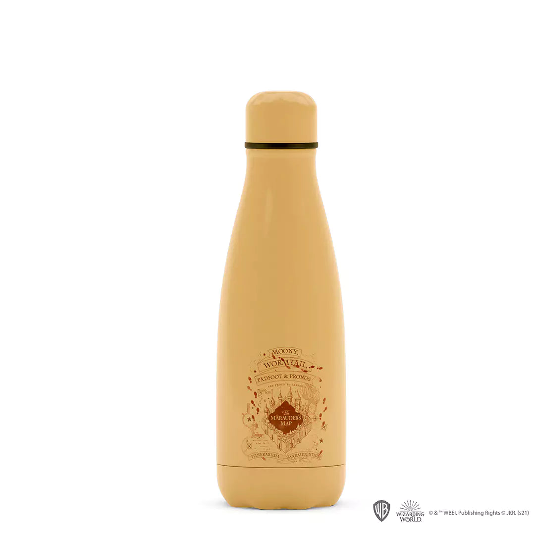Bouteille 500ml - Carte du Maraudeur, un accessoire captivant pour les fans de Harry Potter, mettant en avant un design magique et des couleurs emblématiques.