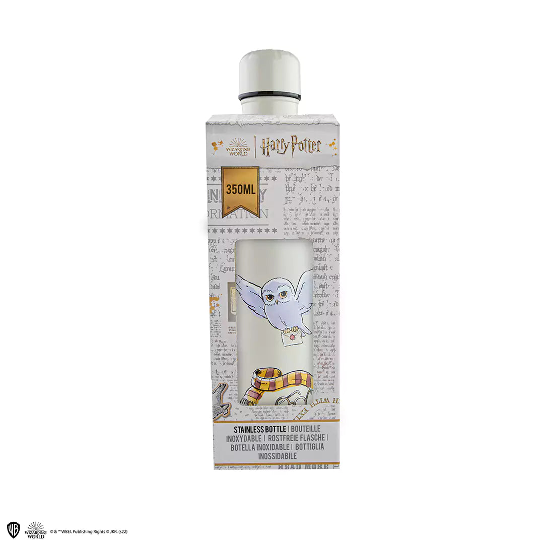 Bouteille 500ml - Hedwige en acier inoxydable, un accessoire incontournable pour les amateurs de Harry Potter.