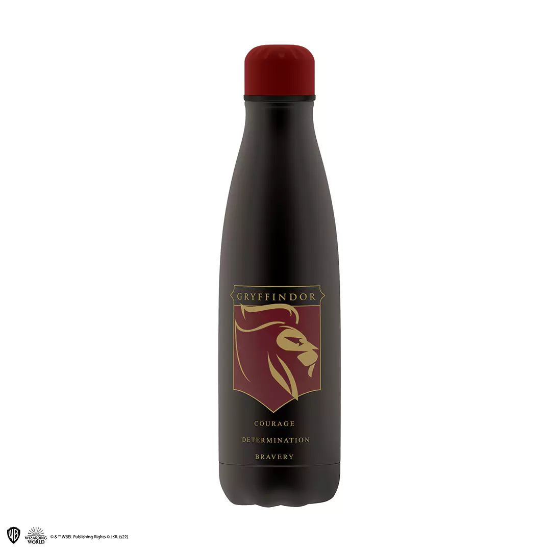 Bouteille isotherme 500ml - Blason de Gryffondor - Harry Potter, une magnifique bouteille en acier inoxydable aux couleurs emblématiques de la maison Gryffondor.
