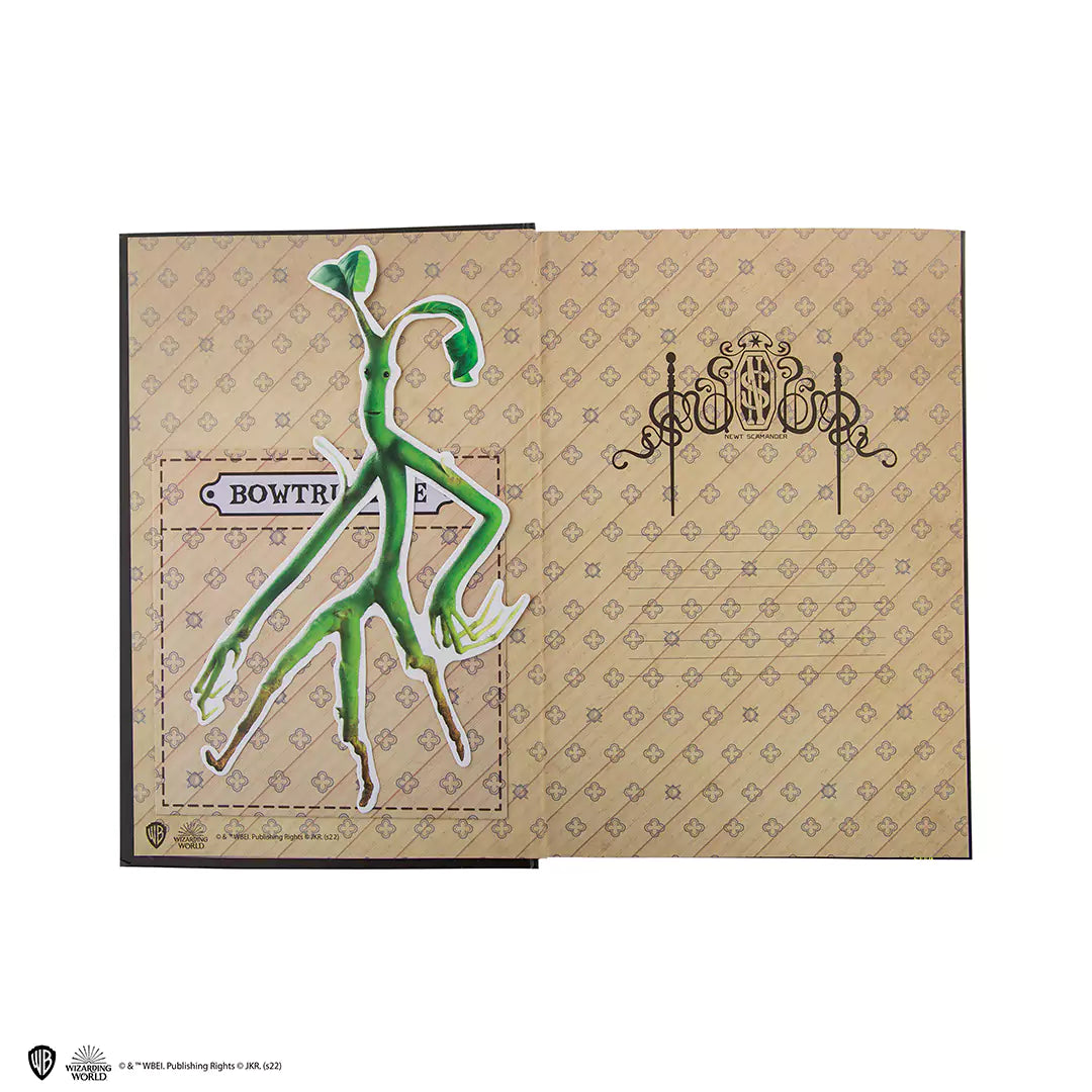 Marque-page exclusif inclus avec le carnet rigide et marque-page Norbert Dragonneau, ajoutant une touche fonctionnelle et colorée.