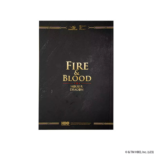 Carnet souple Targaryen - Game of Thrones avec un design captivant, parfait pour les fans de la série.