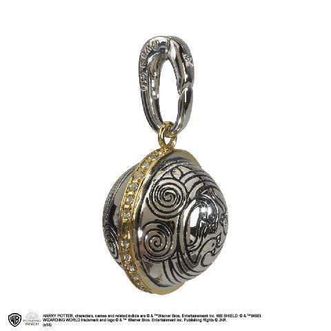 Charm Lumos inspiré de l'univers de Harry Potter - Rapeltout, un bijou élégant en plaqué argent et or, symbolisant l'espoir et la philanthropie, parfait pour votre bracelet.