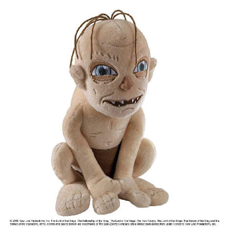Peluche de Gollum - Le Seigneur des Anneaux : Un compagnon fascinant de 23 cm en polyester doux, représentant l'iconique personnage de J.R.R. Tolkien, parfait pour les fans et collectionneurs.