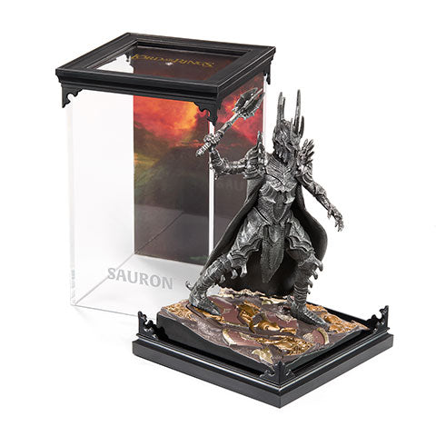 Diorama Sauron - Le Seigneur des Anneaux - Figurine de collection représentant Sauron majestueux, idéale pour les fans de Tolkien.