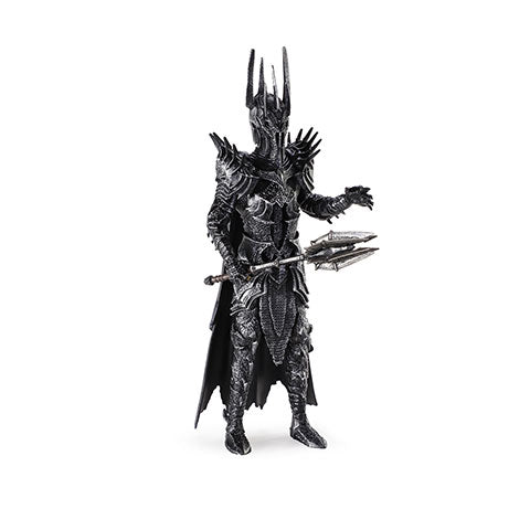 Visuel captivant de la figurine Sauron Bendyfigs Bendable - Le seigneur des anneaux, sculptée en PVC de haute qualité avec détails impressionnants.