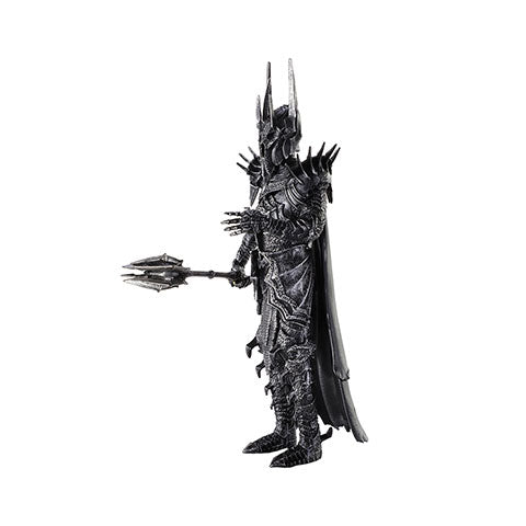 Détail fascinant de la figurine Sauron Bendyfigs Bendable - Le seigneur des anneaux, mettant en évidence sa flexibilité unique pour des poses variées.