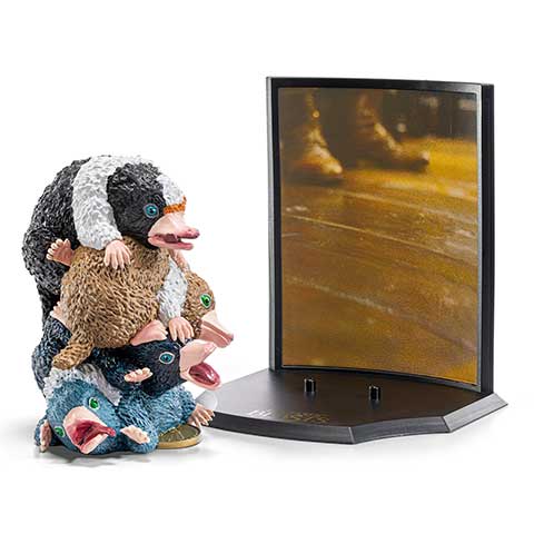 Niffleur - Toyllectible Treasures - Animaux Fantastiques, représentation détaillée du Niffleur, la créature qui adore collecter tout ce qui brille.