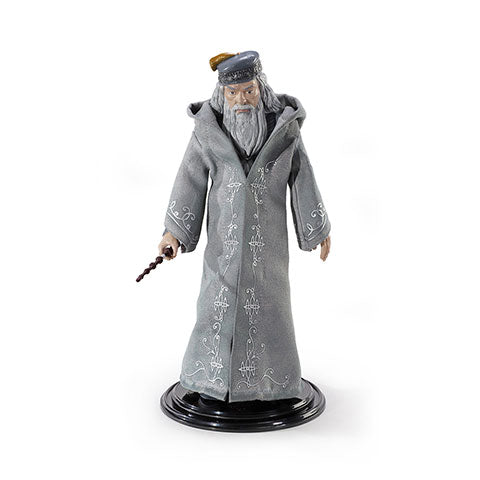 Figurine Toyllectible Bendyfigs d'Albus Dumbledore, emblématique directeur de Poudlard, capturant l'essence du personnage magique de Harry Potter.