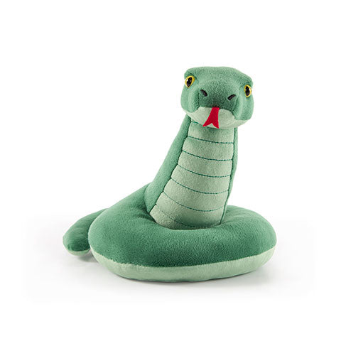 Détails de la Peluche mascotte Serpentard - Harry Potter, confectionnée en matériaux de haute qualité, parfaite pour les collectionneurs.