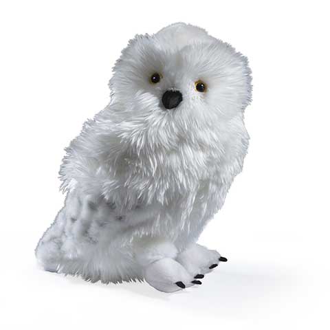 Peluches Hedwige Harry Potter - Petite peluche hibou adoré, parfaite pour les fans de la saga magique.