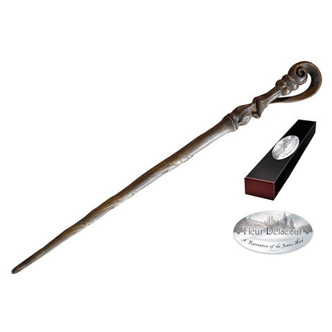 Baguette de Fleur Delacour - Réplique authentique en résine, élégamment sculptée, symbole du charme de Harry Potter