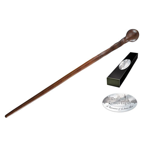 Baguette de Remus Lupin - Réplique Authentique en résine de qualité supérieure, parfaite pour les collectionneurs de l'univers Harry Potter, mesurant 33,50 cm.