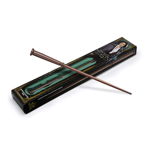 Baguette magique blister Porpentina Goldstein - Animaux Fantastiques, une pièce de collection captivante pour les fans et collectionneurs de l'univers de J.K. Rowling.